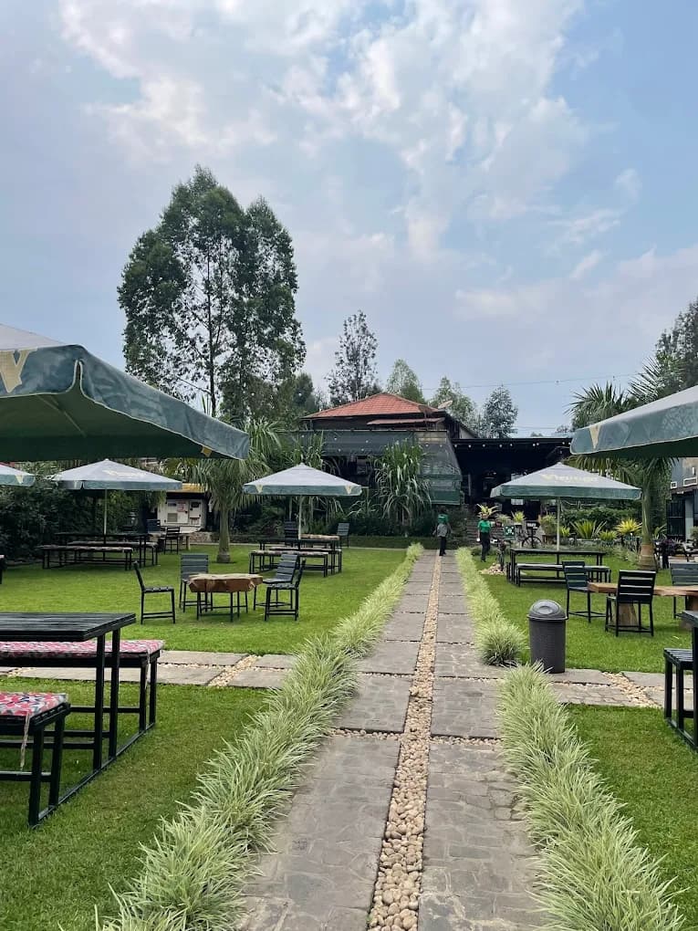 The Gorilla Sip garden in Musanze